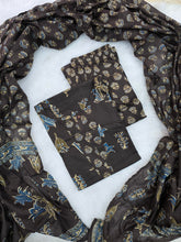 60*60 COTTON SALWAR SETS BROWN 0597