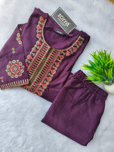PREMIUM VATICAN ETHNIC SILK KURTI +PANT SETS 0496