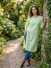POCHAMPALLY IKKAT COTTON KURTIS 0576