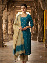 HANDLOOM PREMIUM RAW SILK SALWAR SETS 0630
