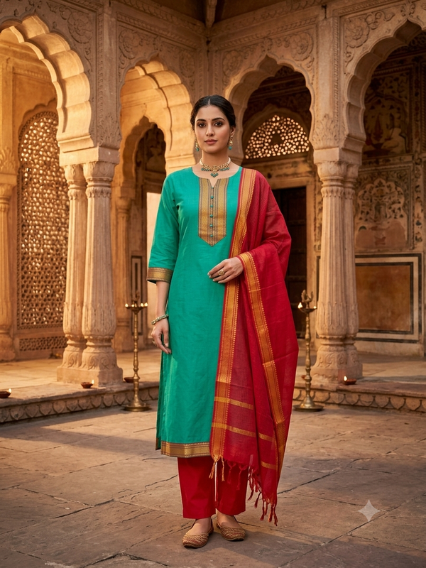 PREMIUM MANGALGIRI COTTON SALWAR SETS 0222