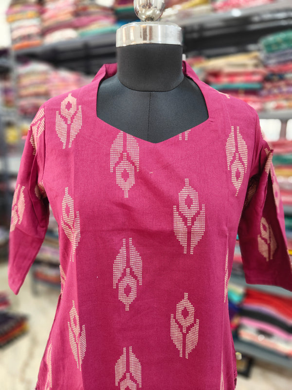 PREMIUM FLEX COTTON  KURTIS 0463