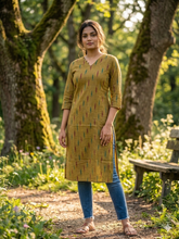 POCHAMPALLY IKKAT COTTON KURTIS 0576