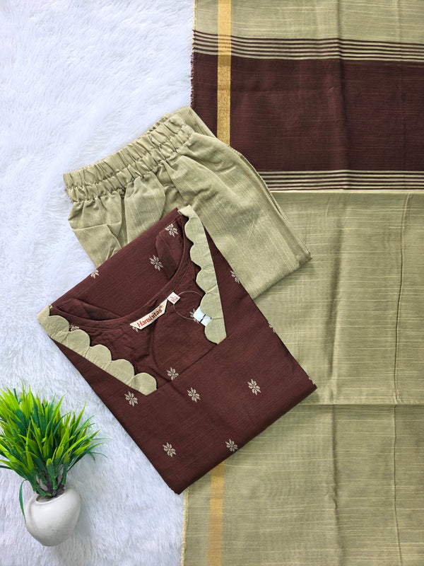 HANDLOOM PREMIUM RAW SILK SALWAR SETS 0630