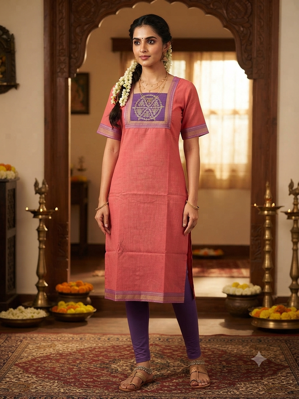 MANGALGIRI COTTON KURTIS 0648