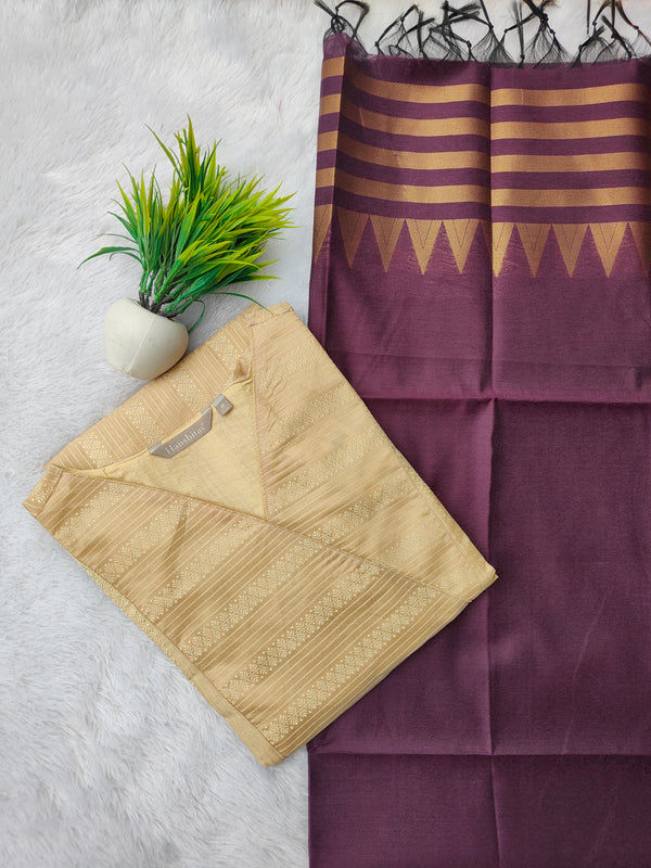 PREMIUM BANARASI SILK KURTI WITH DUPATTA 0480