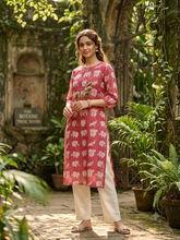 PREMIUM LINEN ZARI KURTIS 0515
