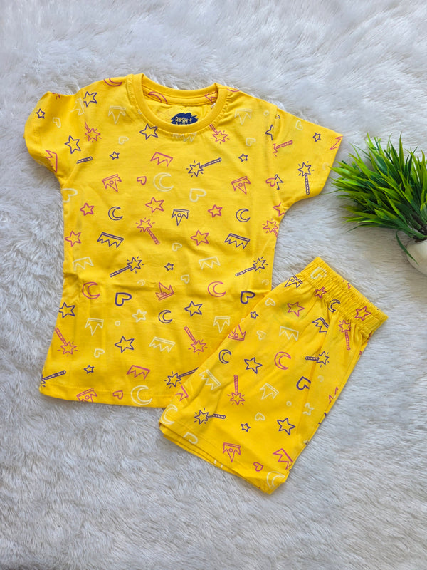 KIDS GIRLS TSHIRT + SHORTS SETS