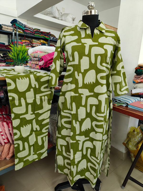 FLEX COTTON SHIRT COLLAR CORD SETS 0497