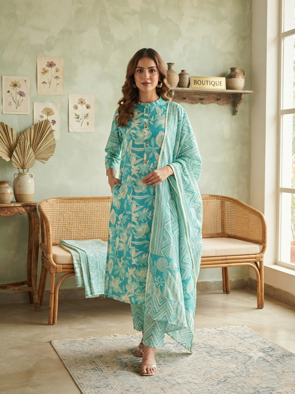 BUDGET FRIENDLY COTTON SALWAR SETS 0607