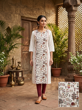 KALAMKARI THEMED BERLIN SILK KURTIS 0615