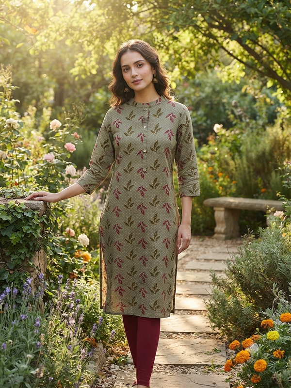 OFFICE / COLLEGE WEAR KURTIS 0637
