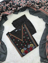 PREMIUM COTTON SALWAR SETS BLACK 0628