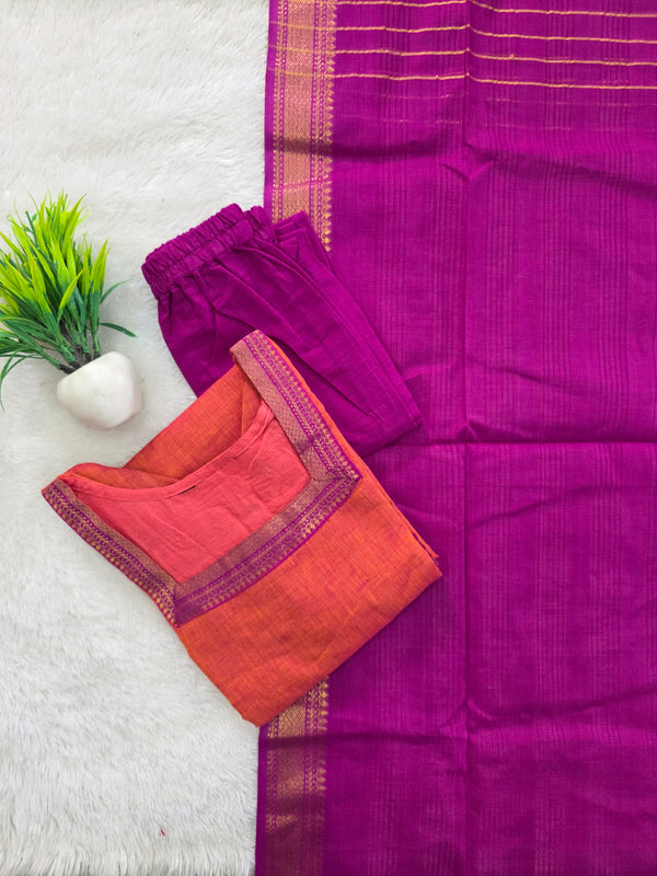 PREMIUM MANGALGIRI COTTON SALWAR SETS 0587