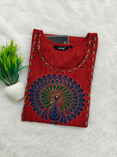 EMBROIDERY OFFICE/ COLLEGE WEAR KURTIS 0456