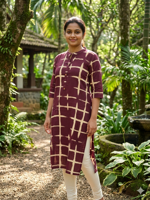 BUDGET FRIENDLY OFFICE\COLLEGE WEAR KURTIS 0454