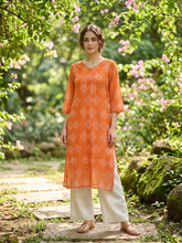 PREMIUM LINEN ZARI KURTIS 0515