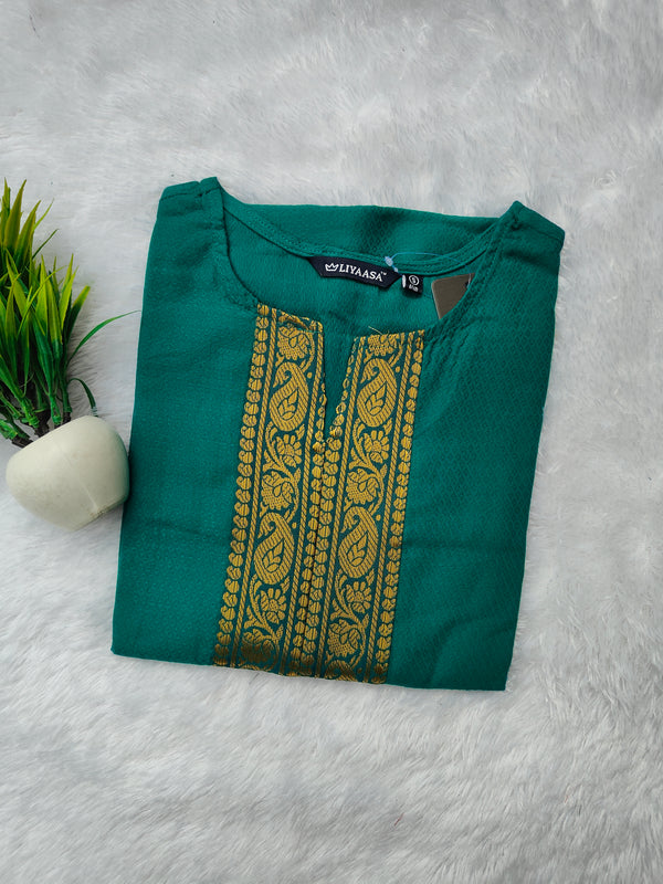 EMBRODIERY OFFICE /COLLEGE WEAR KURTIS 0456