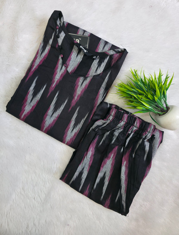 IKKAT COTTON CORD SETS 0229