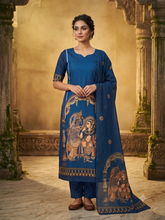 RADHAKRISHNA THEMED SALWAR SETS 0541