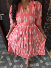 IKKAT COTTON MAXI DRESS / 0646
