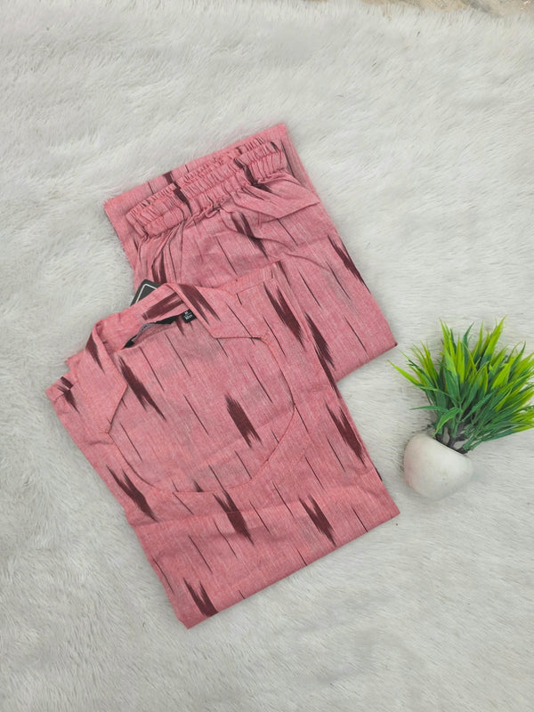 POCHAMPALLY IKKAT COTTON CO-ORD SETS 0590