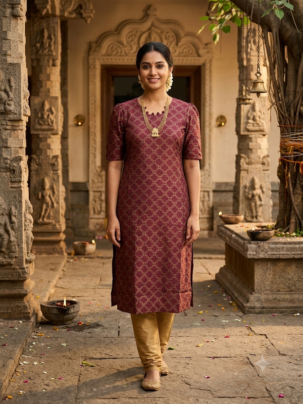 ETHNIC WEAR KURTIS 0583