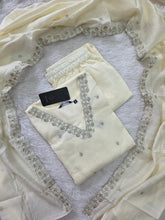OFF WHITE PARTY WEAR SALWAR SETS 0603