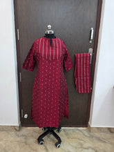 MARRON RAW SILK CO-ORD SETS 0614