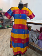 PREMIUM MULTI COLUR RAW SILK KURTIS 0514