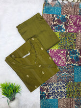 RAW SILK SALWAR SETS 0644