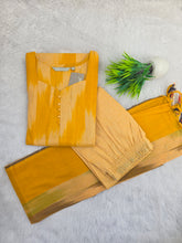 YELLOW PREMIUM HANDLOOM IKKAT COTTON SALWAR SETS 0539