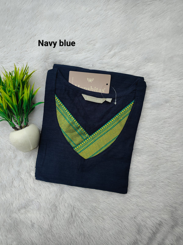 BUDGET FRIENDLY TRADITIONAL MANGALGIRI COTTON KURTIS 0233