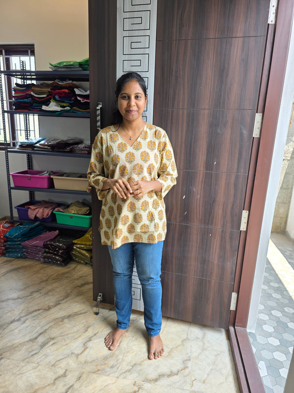 COTTON SHORT TOPS 0518