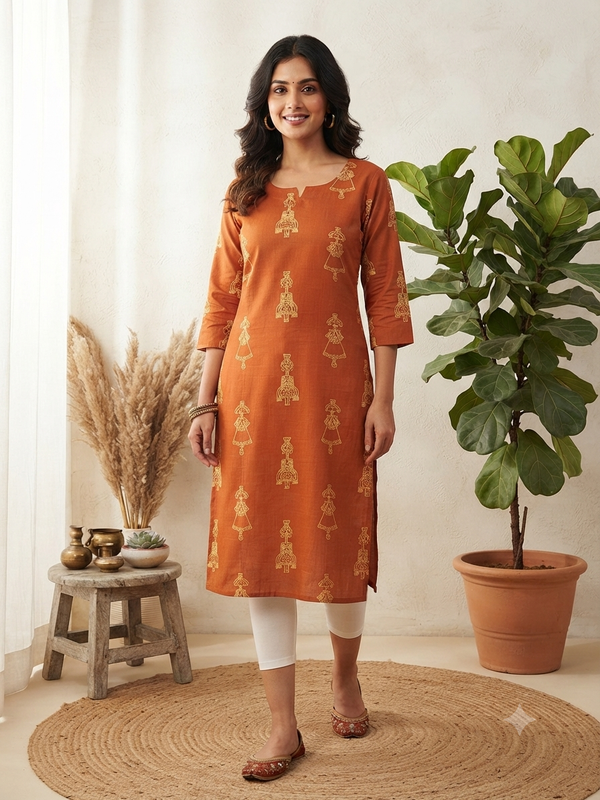 SOFT COTTON KURTIS 0554