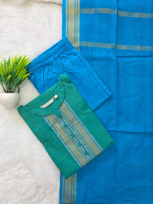 PREMIUM MANGALGIRI COTTON SALWAR SETS 0588