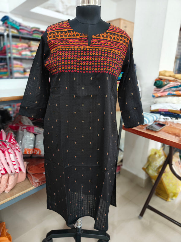 EMBROIDERY OFFICE /COLLEGE WEAR KURTIS 0456