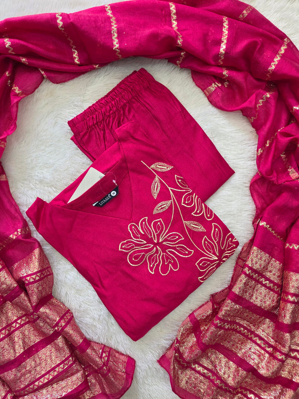 DIPTI PREMIUM VATICAN SILK SALWAR SETS 0589