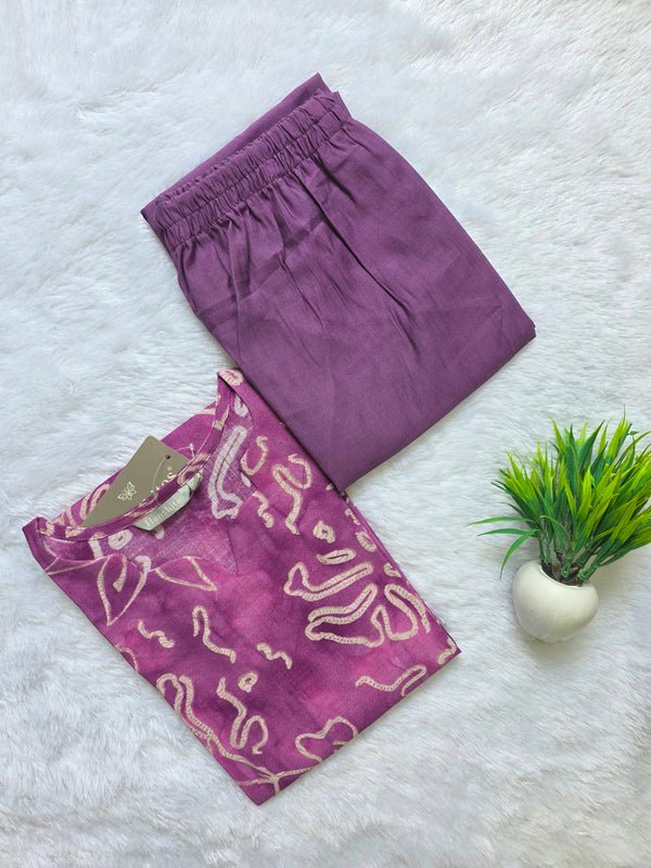 SOFT VATICAN SILK CO-ORD SETS 0592