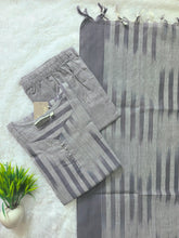 HANDLOOM IKKAT COTTON SALWAR SETS / 0111