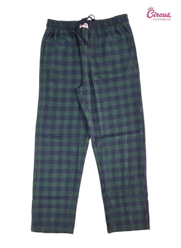 GREEN & BLACK WOMEN'S PYJAMA PANTS /0558