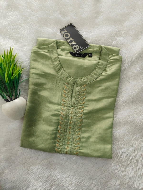 EMBRODIERY OFFICE /COLLEGE WEAR KURTIS 0456