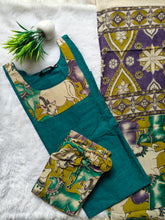 PREMIUM KALAMKARI COTTON SALWAR SETS / 0564