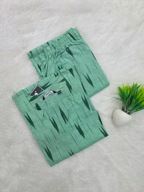 POCHAMPALLY IKKAT COTTON CO-ORD SETS 0590