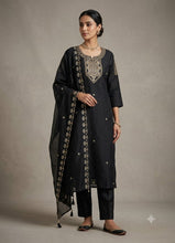 BLACK PARTY WEAR SALWAR SETS 0620