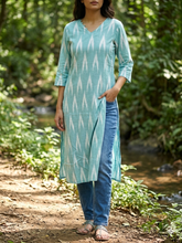 POCHAMPALLY IKKAT COTTON KURTIS 0576