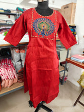 EMBROIDERY OFFICE/ COLLEGE WEAR KURTIS 0456