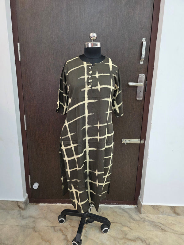 BUDGET FRIENDLY OFFICE\COLLEGE WEAR KURTIS 0454