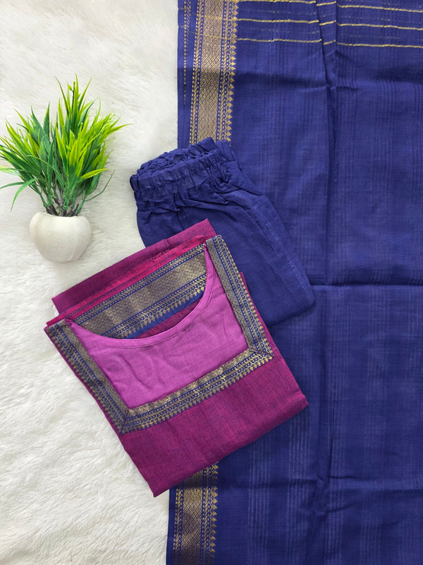 PREMIUM MANGALGIRI COTTON SALWAR SETS 0587