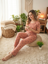 WOMEN'S RIBBED PYJAMA SETS 0529